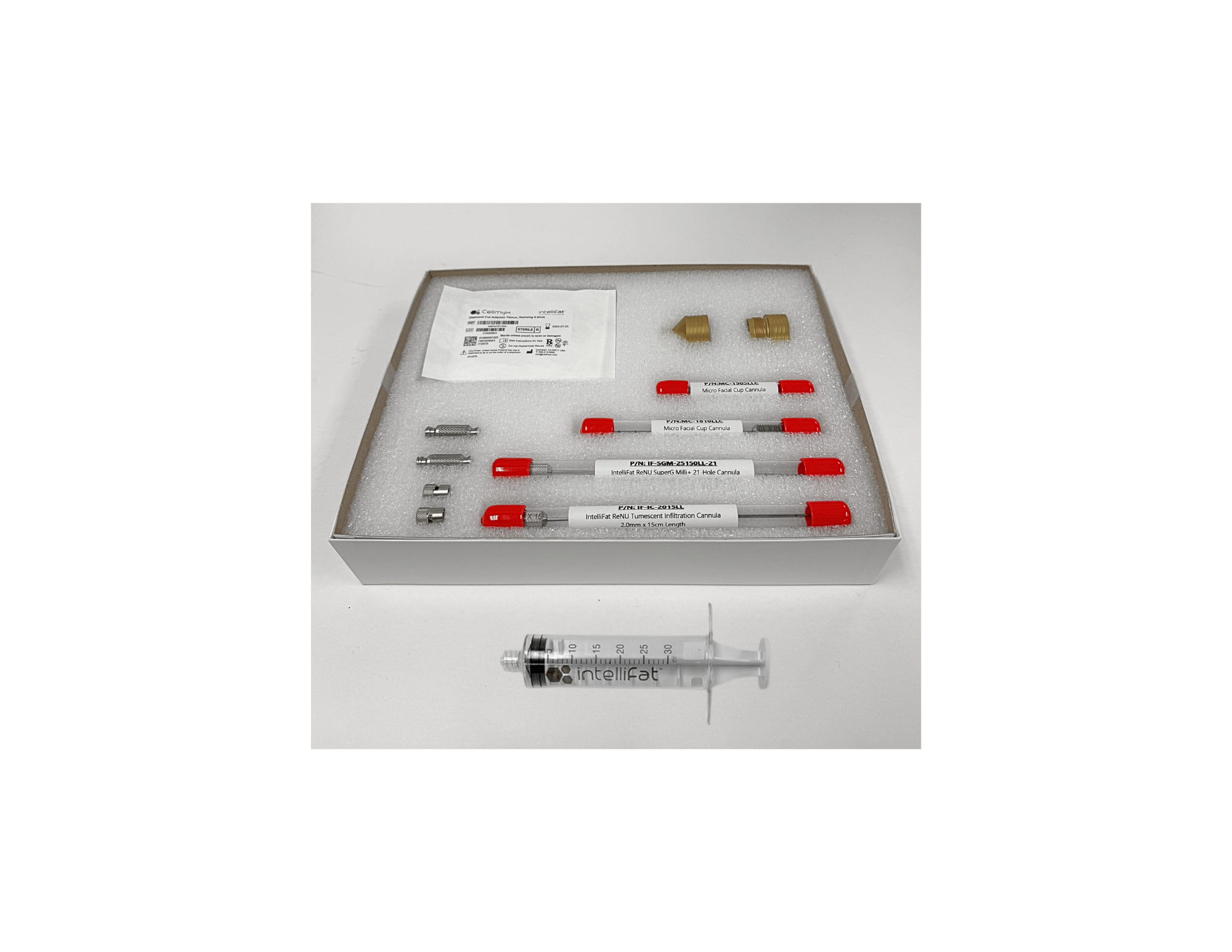 intelliFat® ReNU™ Disposable Adipose Tissue Harvesting, Processing, and Transfer System for Cosmetic/Aesthetic Applications - Image 4