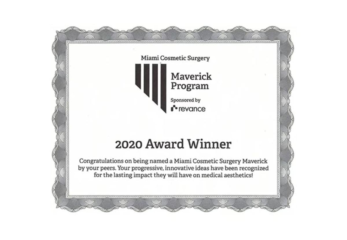 dr kinney maverick award